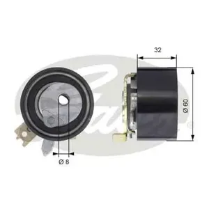 GATES T43014 Ролик натяжной ремня ГРМ Renault Megane 1.5DCi 01>