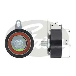 GATES T43036 Натяжной ролик ремня ГРМ Audi , VW, Skoda 2.5d