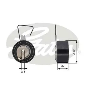 GATES T43141 Ролик натяжной ремня ГРМ Rover 200400254575 1.4-2.0 95>