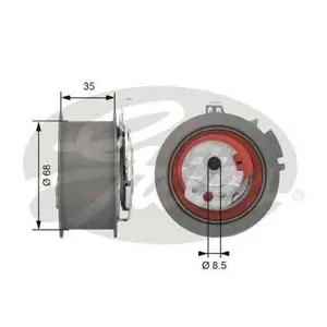 GATES T43151 Ролик натяжной ремня ГРМ