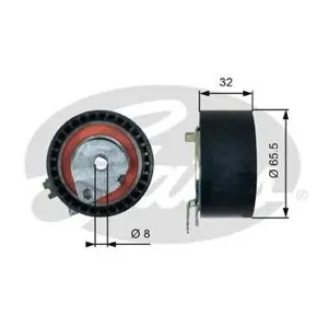 GATES T43236 Ролик натяжителя ремня ГРМ
