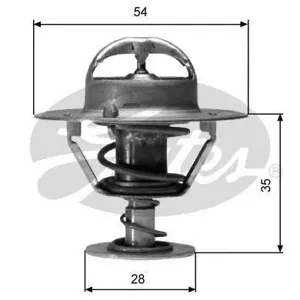 GATES TH04277G1 Термостат Mitsubishi L200L300 Pajero I 2.5DTD88>
