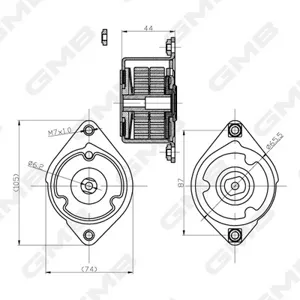 GMB GAT20510 Auto Tensioner