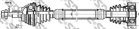 GSP 261096 Вал приводной