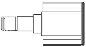 GSP 651004 ШРУС внутренний к-кт 22x22x40 Rover 400 93-95