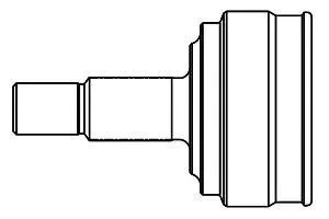 GSP 818019 Шрус наружный к-кт Ford Escort IV 1.3-1.6i1.8D 85-90