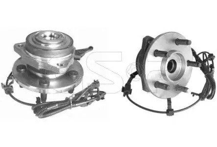 GSP 9327028 Ступица колеса в комплекте с подшипником Jeep Cherokee (KJ)