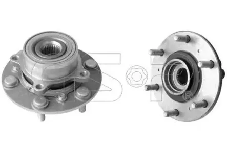 GSP 9330007 Комплект подшипника ступицы колеса