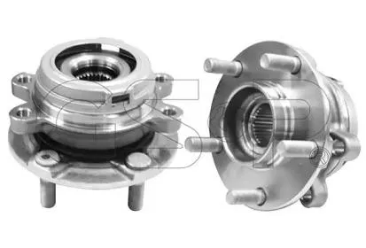 GSP 9332024 Ступица с подшипником передняя ЛЕВАЯ ( 32-зуба,3.5 Nissan Teana J32 Murano QX60 Z51 07- )