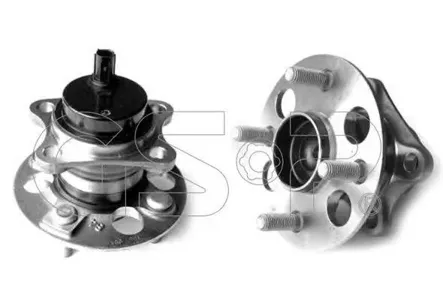 GSP 9400087 Ступица колеса заднего Toyota YarisVitz (06-) (сABS)