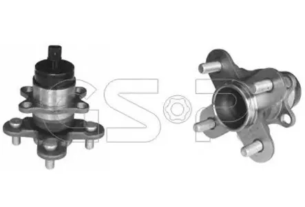 GSP 9400099 Ступица колеса в комплекте с подшипником Daihatsu MATERIA (M4)