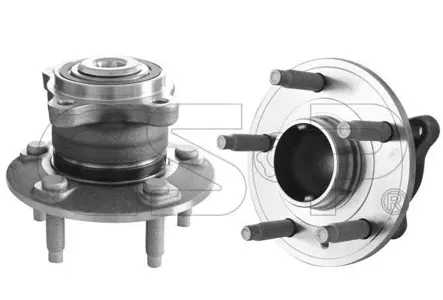 GSP 9400259 Подшипник-ступица зад. Chevrolet Aveo 2011=> Opel Mokka 2012=>