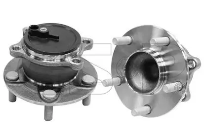 GSP 9400281 Ступица с подшипником Mazda 3 IIICX-5 11- зад. FWD