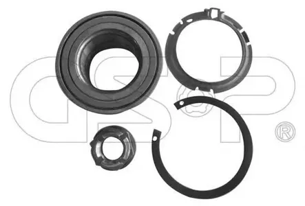 GSP GK3638 Подшипник ступицы   комплект пер. Renault Megane 2.0T1.5DCi1.9DCi 02>