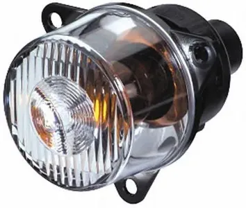HELLA 2BA008221007 фонарь указателя поворота белый круглый d=55 Omn Setra,MAN, Mercedes , Volvo Actros