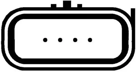 HELLA 8ET009142591 Датчик расхода воздуха