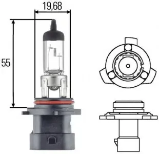 HELLA 8GH005636201 Лампа HB4A