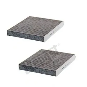 HENGST E2978LC2 Фильтр салона к-кт 2 шт., угольный BMW F10,F11 2.0-5.0 10>F01F02 3.0-6.0 08>