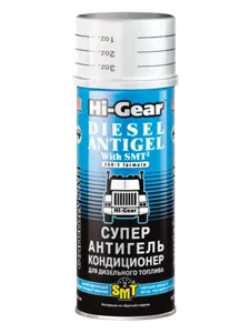 HI-GEAR HG3421 Суперантигель для дизтоплива (содержит SMT2) 1:500 444 мл