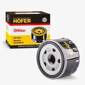 HOFER HF200508 Фильтр масляный ВАЗ Lada Largus , Duster Clio , Kangoo , Megane , Scenic , Renault Logan , Nissan