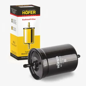 HOFER HF200610 Фильтр топливный ГАЗ 406 двигатель, штуцер