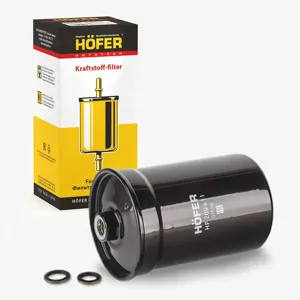 HOFER HF200611 Фильтр топливный ГАЗ 4062 двигатель, гайка