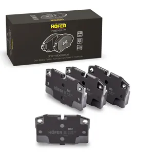 HOFER HF350317 Колодка торм. перед. Daewoo Nexia (95-) R13, Opel Corsa A(-93) premeium