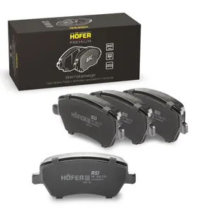 HOFER HF350375 Колодки торм.передние ВАЗ Lada Largus с ABS 16V, Renault Duster (04.10-) Clio III premeium