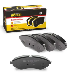 HOFER HF350501 Колодка торм. перед. Chevrolet Aveo T250,255 (06-12)
