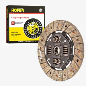 HOFER HF520150 Диск сцепления ведомый УАЗ 3151/3160 (ЗМЗ 409, 5МТ) 240мм