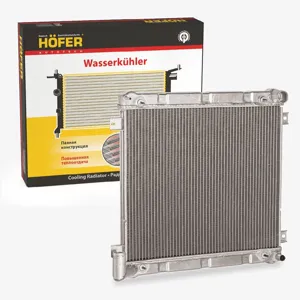HOFER HF708444 Радиатор охлаждения ГАЗель Бизнес Cummins