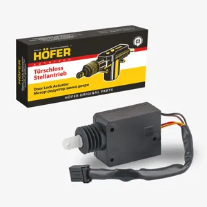 HOFER HF744985 Мотор-редуктор замка двери Лада 2170   4-х конт. 12V