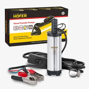 HOFER HF909810 Насос перекачки топлива погружной 12V, 38мм, 12л/мин.