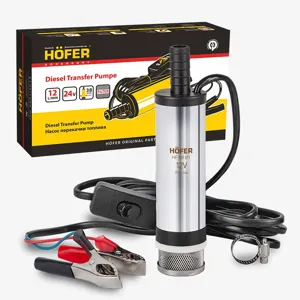 HOFER HF909811 Насос перекачки топлива погружной 12V, 38мм, 12л/мин., съемн.ф-р