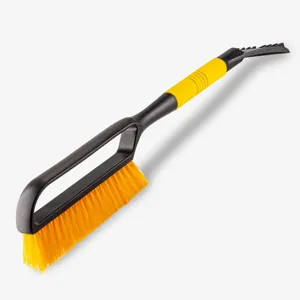 HOFER HF920009 Щетка для уборки снега с мягкой ручкой и скребком d22 см 5ряд. 62см HF920 009 щет. жесткая