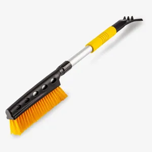 HOFER HF920017 Щетка для уборки снега с мягкой ручкой и скребком телескоп 5ряд. 75-94см HF920 017