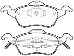 HSB HP5120 Колодки торм.
