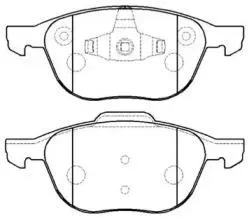 HSB HP5143 Колодки торм.