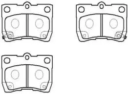 HSB HP5174 Колодки торм.
