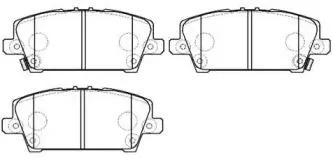 HSB HP5269 Колодки торм.передние
