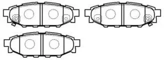 HSB HP8433 Колодки торм.