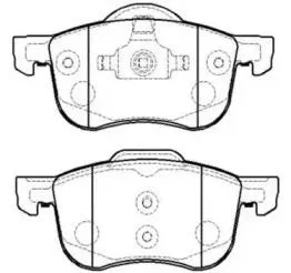 HSB HP8559 Колодки торм.