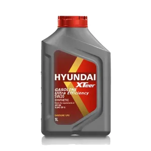 HYUNDAI XTEER 1011013 Масло моторное синт. (G800) GASOLINE ULTRA EFFICIENCY 5W20 SP (пластикКорея) 1л
