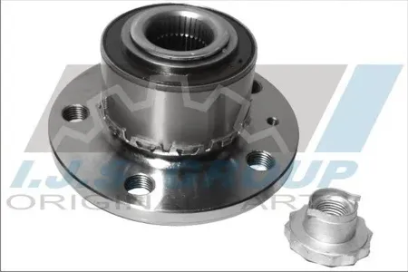 IJS 101143 Подшипник передней ступицы комплект со ступицей Audi A2, Skoda Fabia 00> ABS
