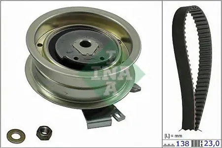 INA 530017110 Ремень ГРМ [138 зуб.,23mm] + ролик