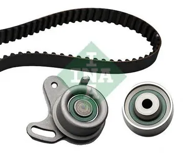 INA 530042710 Ремкомплект ГРМ Hyundai Kia 1.4-1.6I 16V 1995 => (ролик 2шт+ремень 105x22)