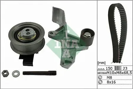INA 530054610 Ремкомплект ГРМ Audi A4 (B5-B7), VW Passat (3B3)