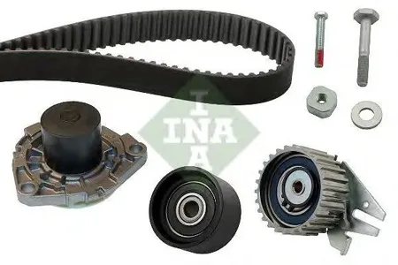 INA 530056230 Ремкомплект ГРМ с помпой Fiat Alfa Romeo LANCIA Chevrolet Opel Saab 1.92.0D 2002 => (ролик 2шт+ремень