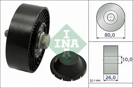 INA 532051210 Ролик натяжителя ремня