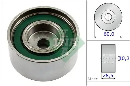 INA 532059910 Ролик ремня ГРМ Mitsubishi L200 2.5D 05- обводной